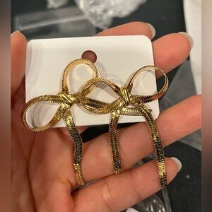 High-Quality 18K Gold-Plated Stainless Steel Butterfly Earrings